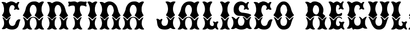 Cantina Jalisco Regular font