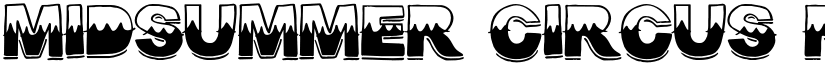 Midsummer Circus Regular font