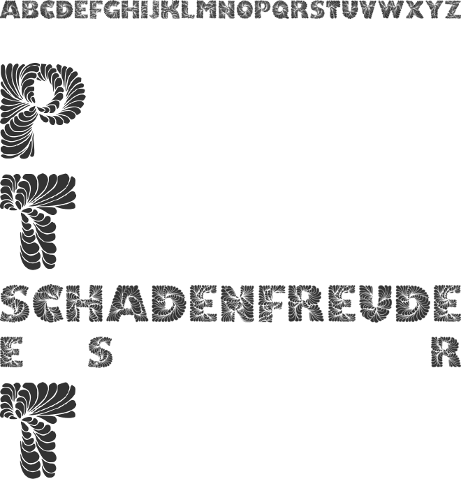 DoodLeafs font preview