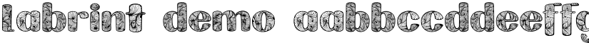 Labrint Demo font