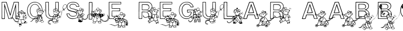 Mousie Regular font