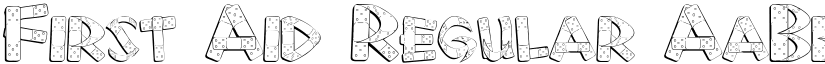 First Aid Regular font