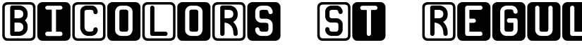 BiCoLoRs St Regular font