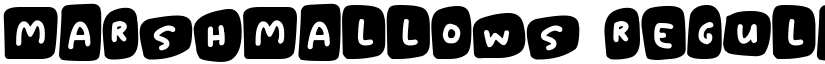 Marshmallows Regular font