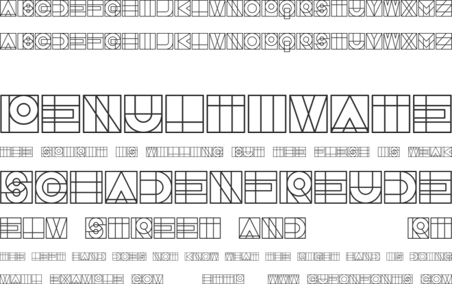 Success font preview