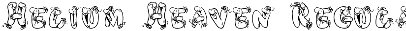 Helium Heaven Regular font