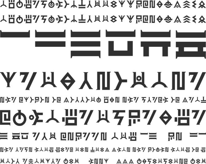 Art Of Creation _ Final font preview