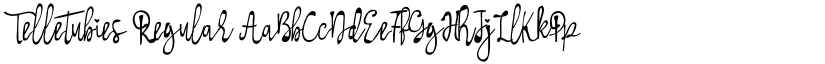 Telletubies font download