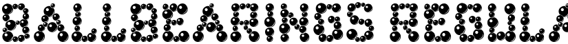 ballbearings font download