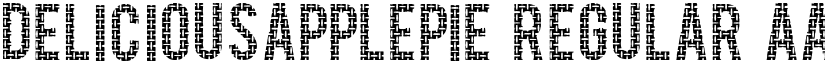 DeliciousApplepie Regular font