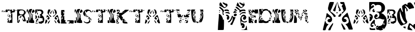 tribalistiktatwu Medium font