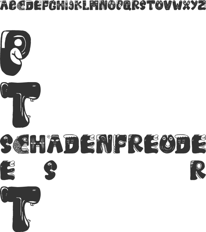 Facelook font preview