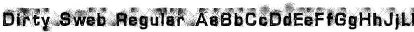 Dirty Sweb Regular font