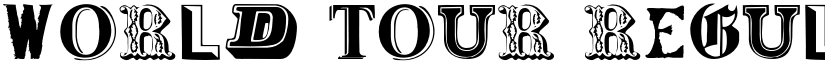 World Tour Regular font