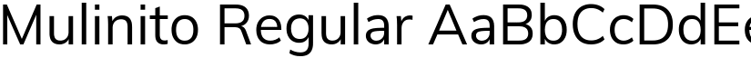 Mulinito Regular font