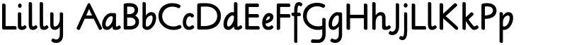 Lilly font