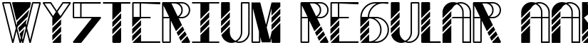 Wysterium font download