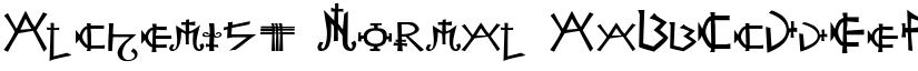 Alchemist font download