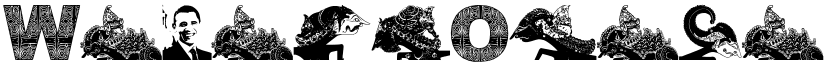 WayangObama2009 Regular font