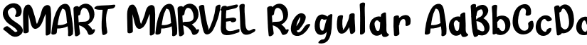 SMART MARVEL Regular font