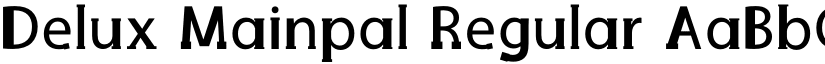 Delux Mainpal Regular font