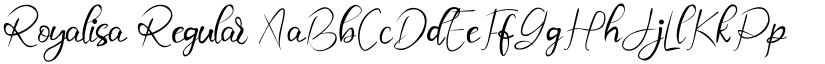 Royalisa Regular font