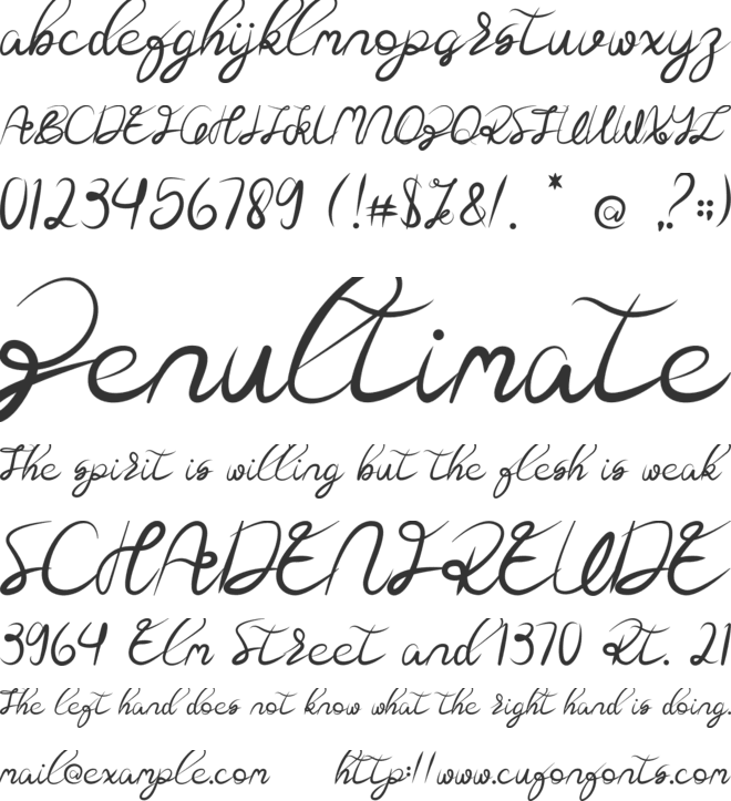 Azazaxx font preview