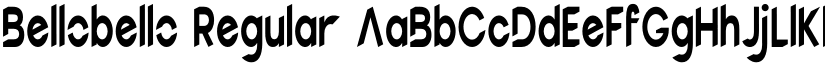 Bellobello Regular font