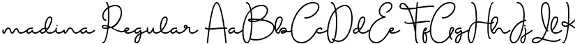 madina Regular font