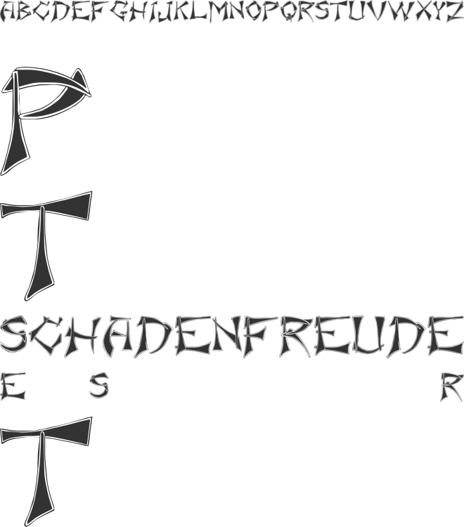 Floralis font preview