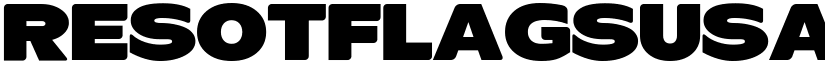 ResotFlagsUSAp Regular font