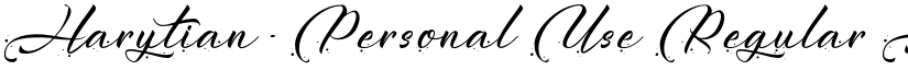 Harytian - Personal Use Regular font