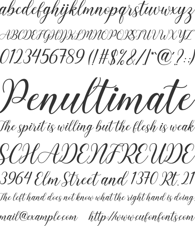 subyan font preview