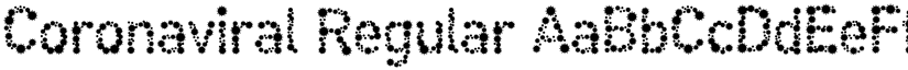 Coronaviral Regular font