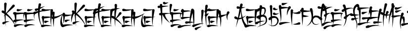 KeetanoKatakana Regular font