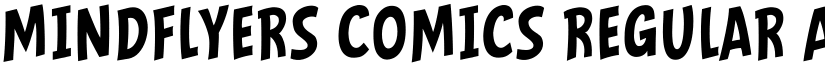Mindflyers Comics Regular font