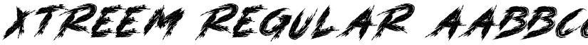 XTREEM font download