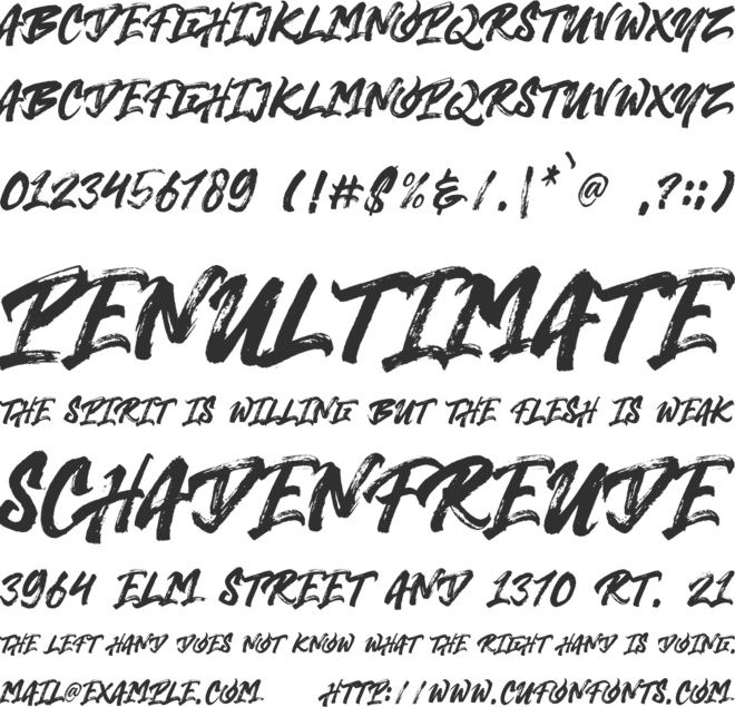 Hypetype font preview