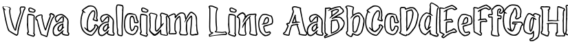Viva Calcium Line font