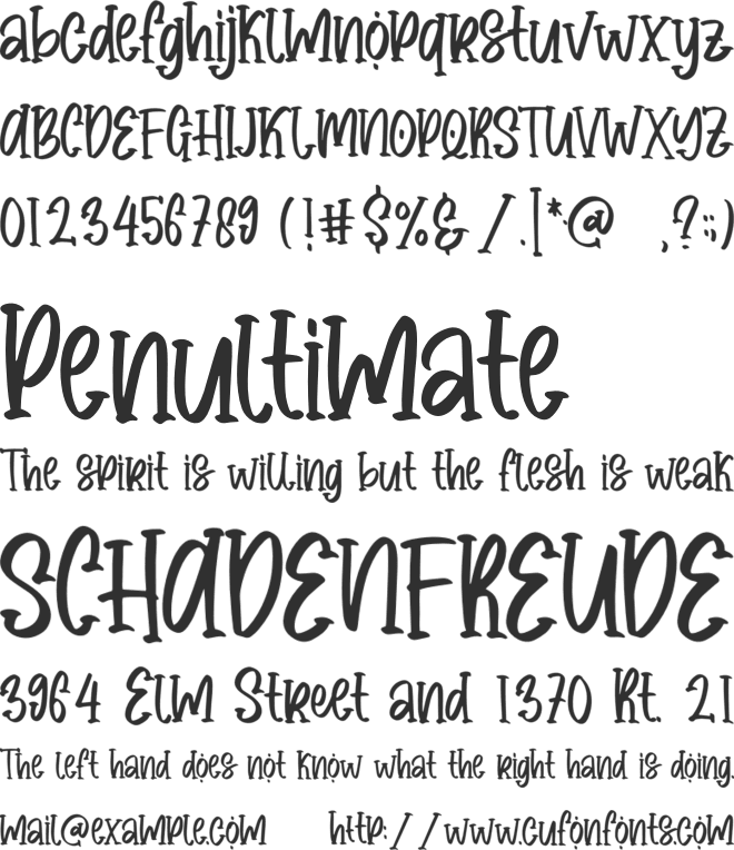Minnimallisstic Font font preview
