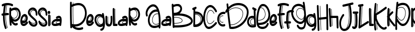 Fressia Regular font