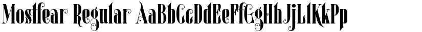 Mostfear font download