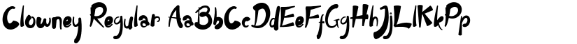 Clowney Regular font