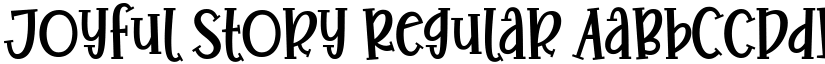 Joyful Story Regular font