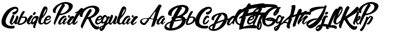 Cubiqle Part font download