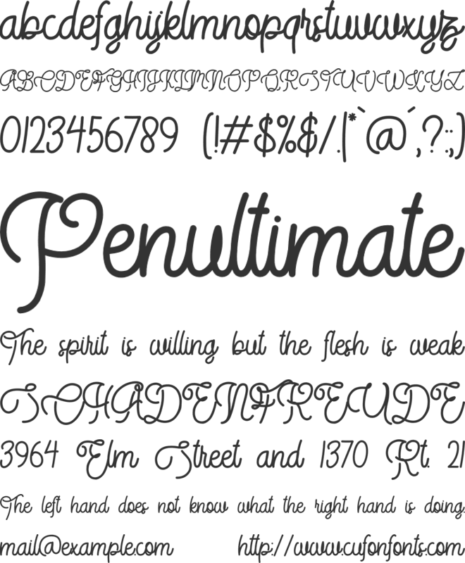 Stringlabs font preview