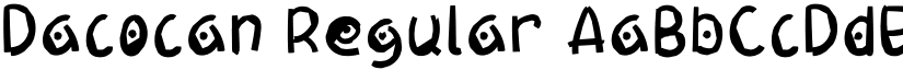 Dacocan font download