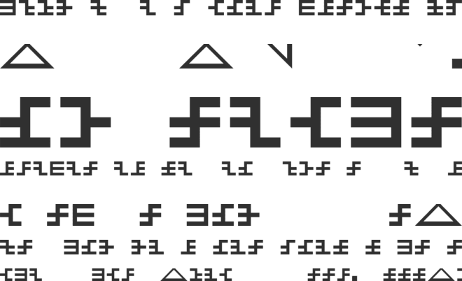 ZivCovZak Block Fixed 2-0 font preview