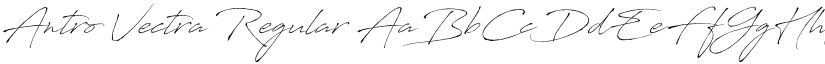Antro Vectra font download