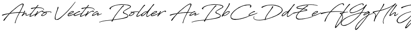 Antro Vectra Bolder font